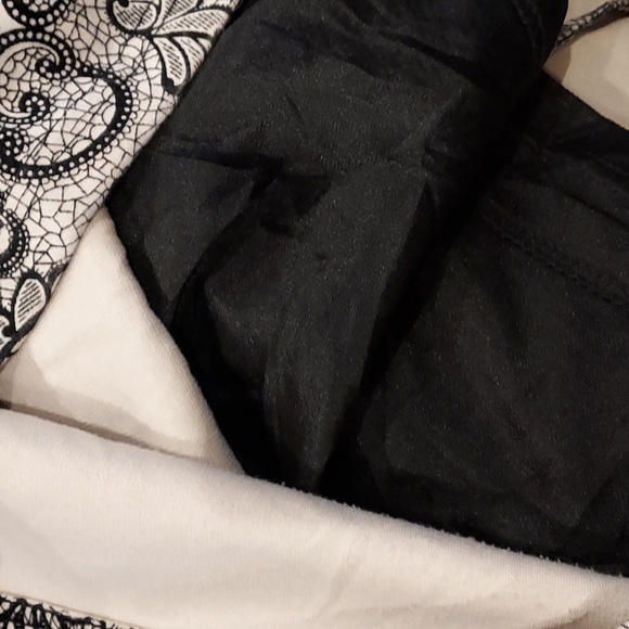 Valley Girl Cream w/ Black Floral and Paisley Print Sleeveless Sheath Dress S Sm - Picture 7 of 9